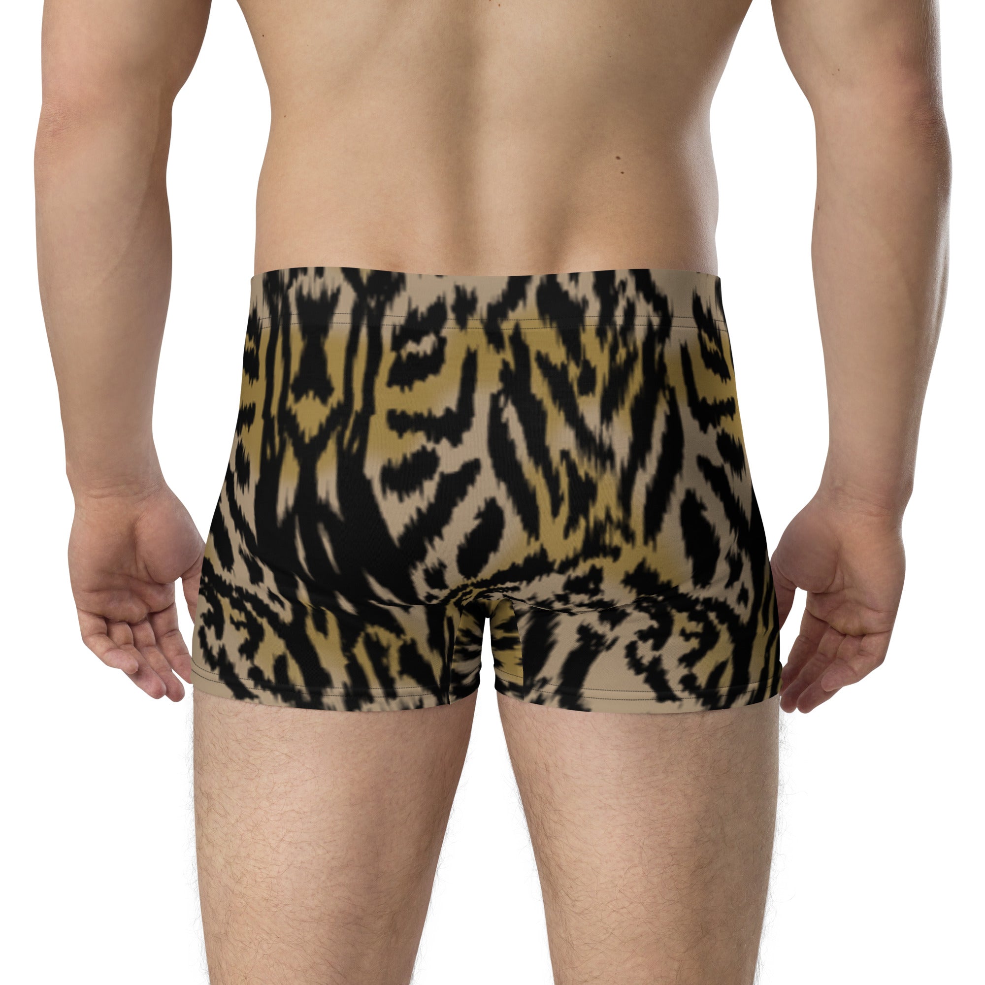 Tiger Print Boxer Briefs