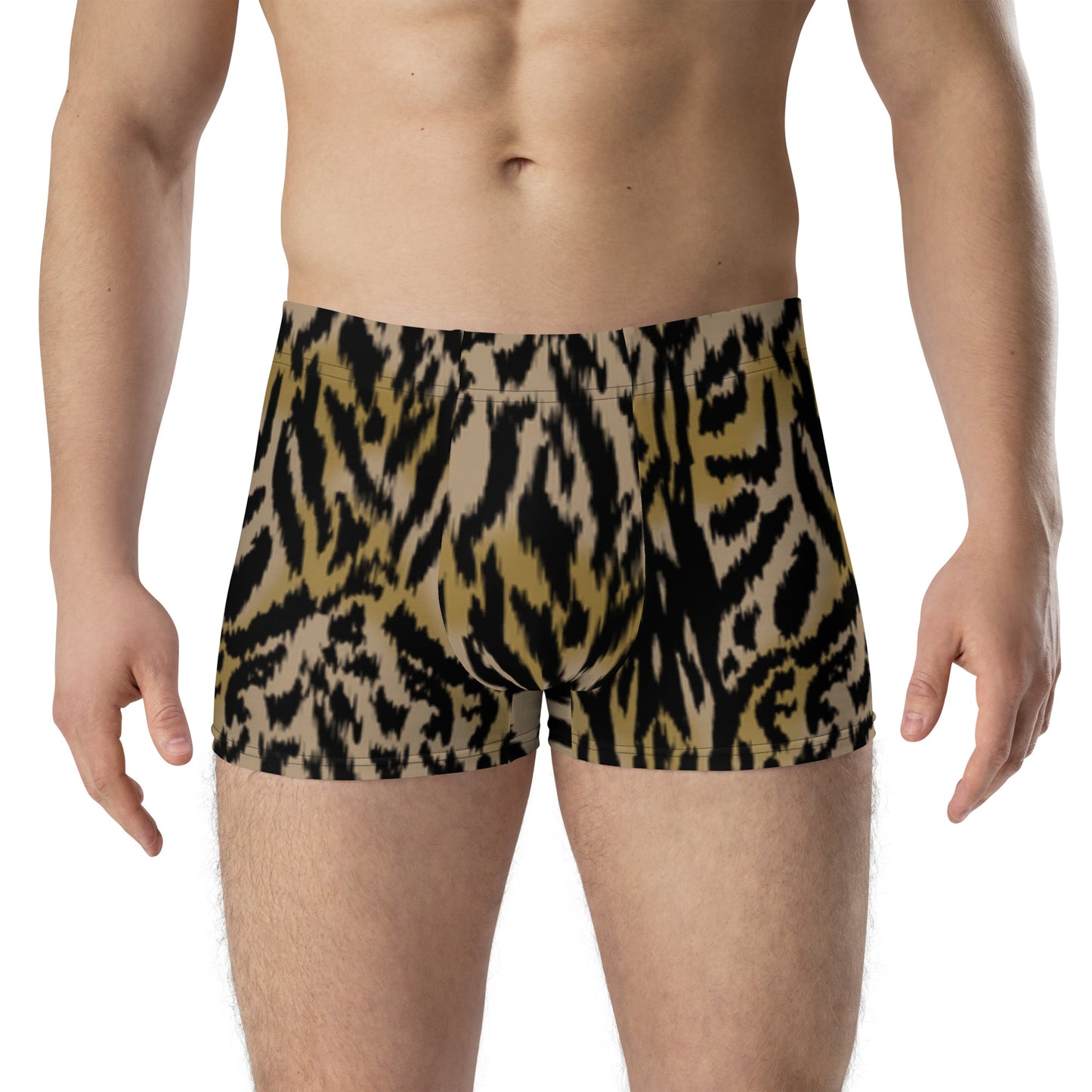 Tiger Print Boxer Briefs