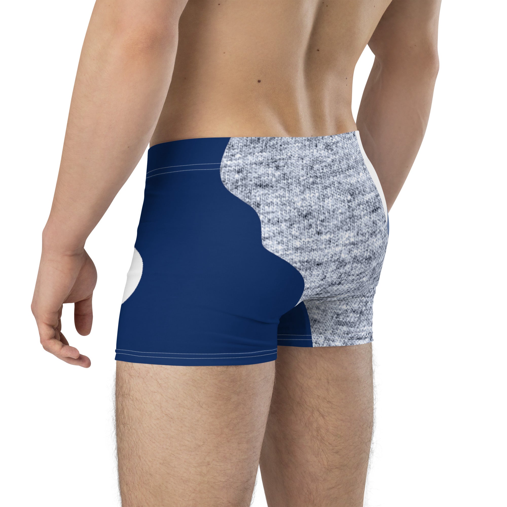 Blue Camo Boxer Briefs