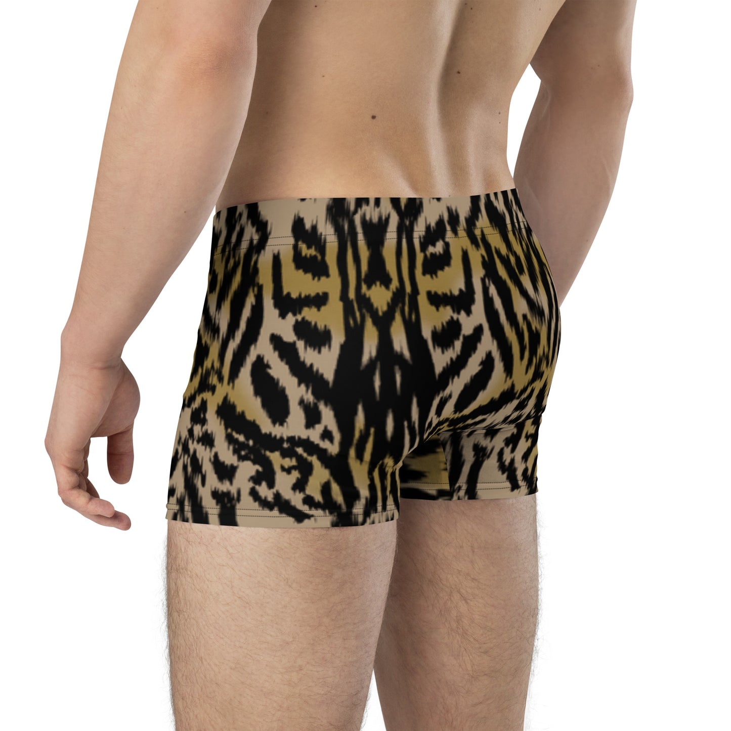 Tiger Print Boxer Briefs