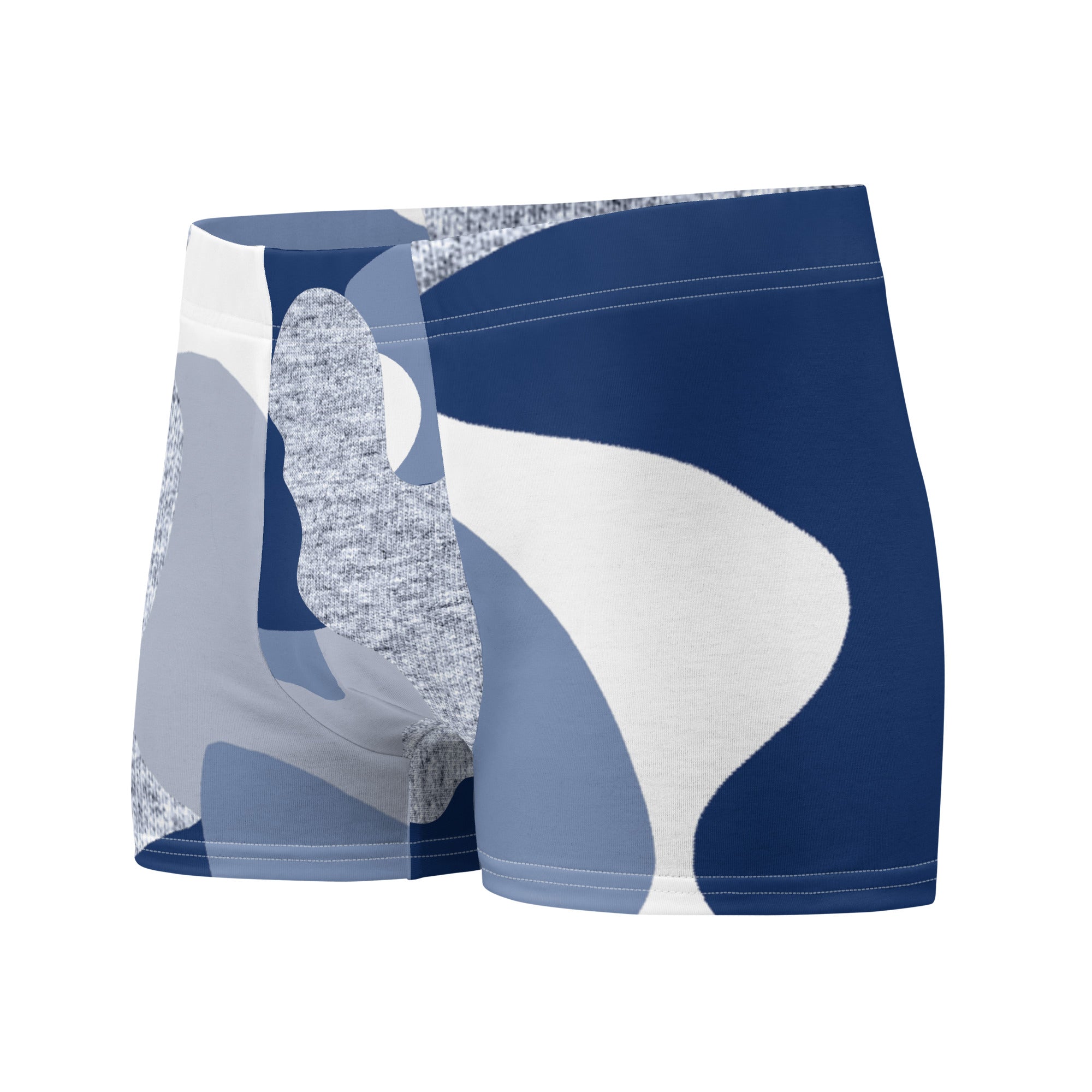 Blue Camo Boxer Briefs