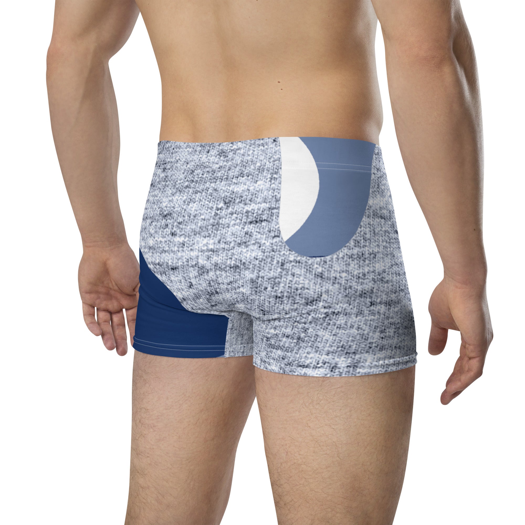 Blue Camo Boxer Briefs