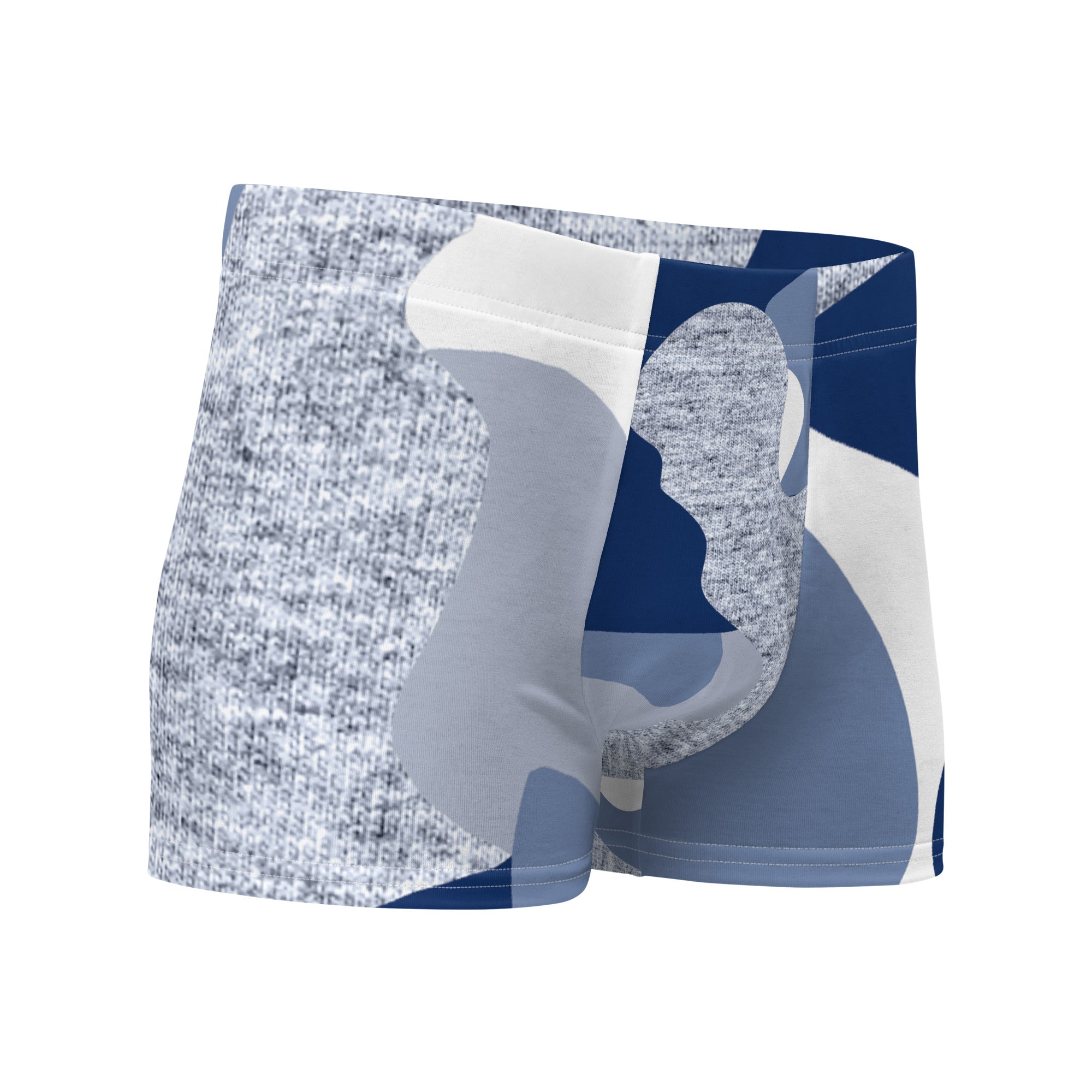 Blue Camo Boxer Briefs