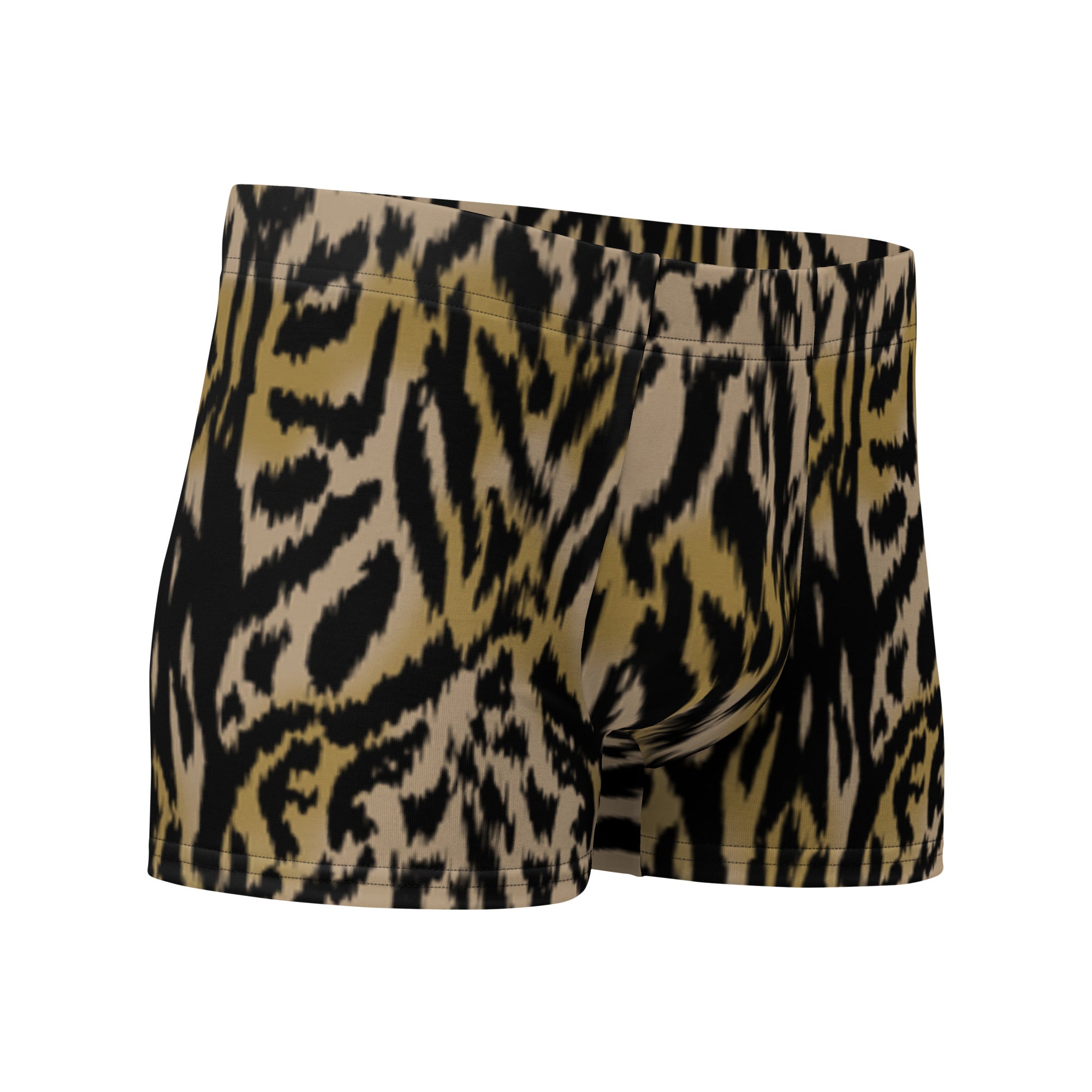 Tiger Print Boxer Briefs