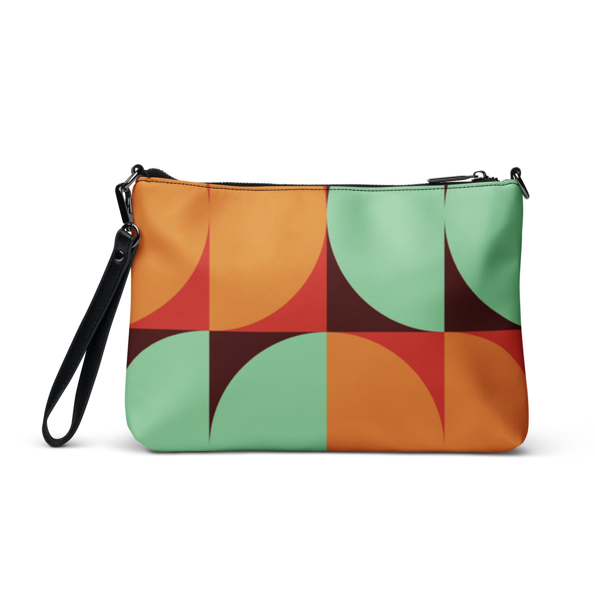 Multi Color Geo Print Crossbody bag