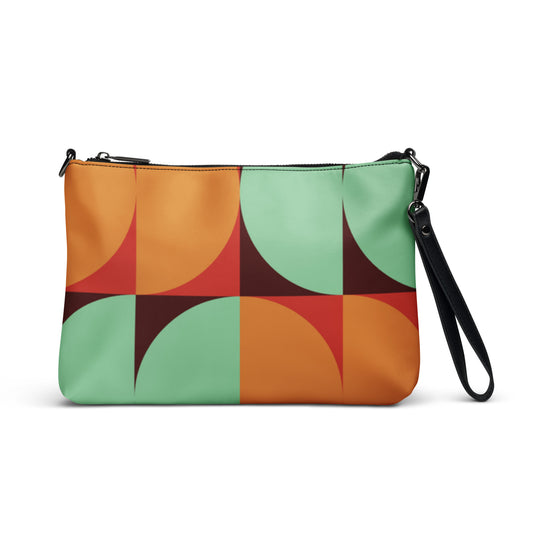 Multi Color Geo Print Crossbody bag