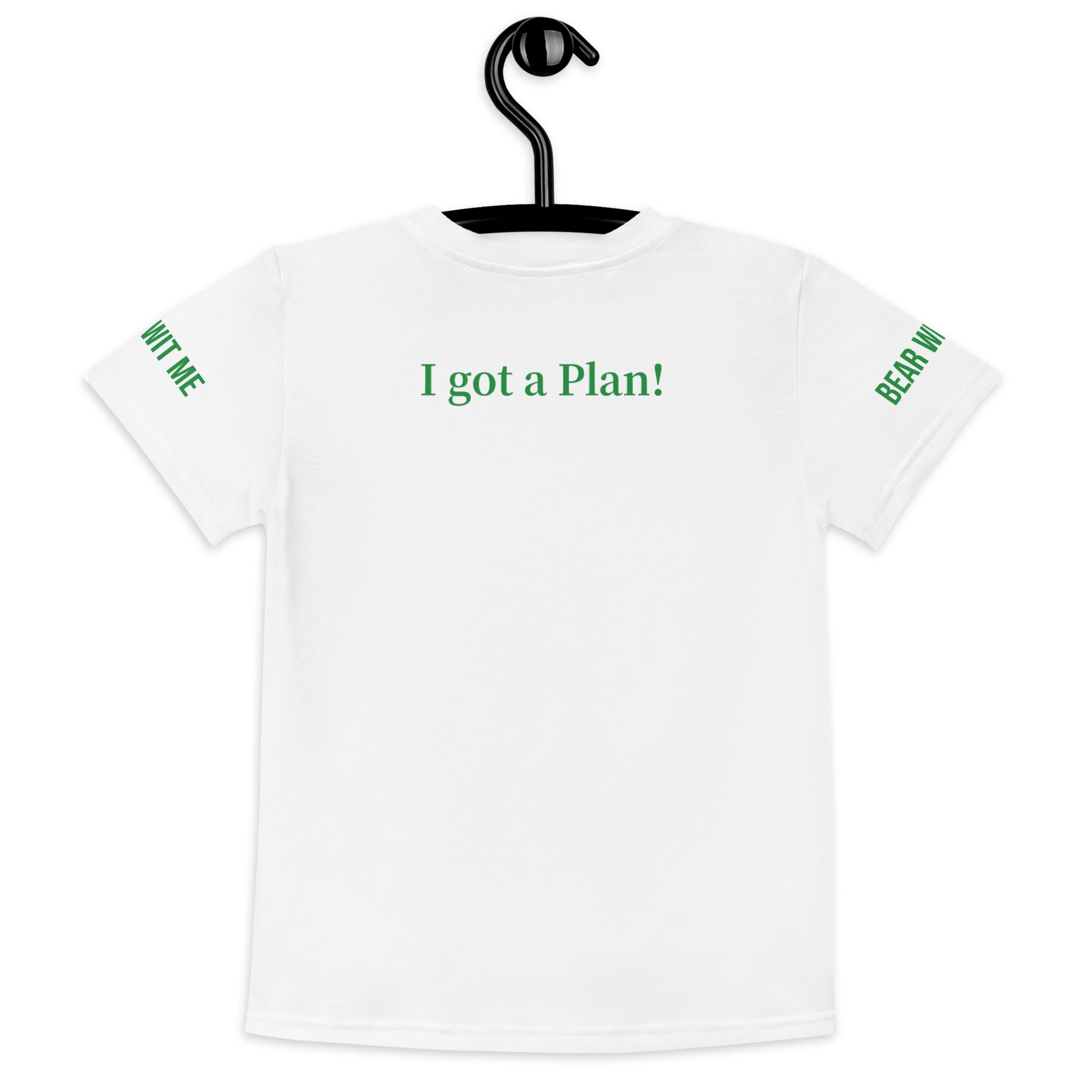 Bear Wit Me Kids crew neck unisex t-shirt