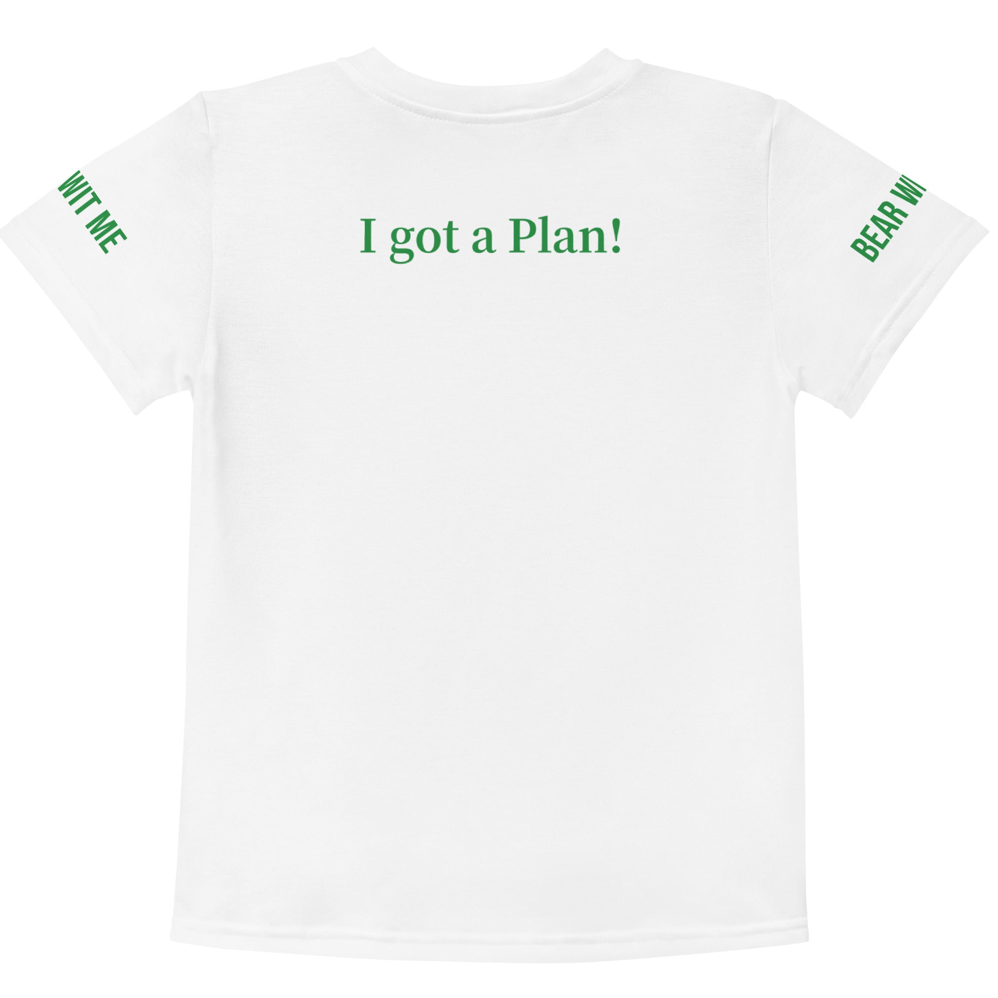 Bear Wit Me Kids crew neck unisex t-shirt