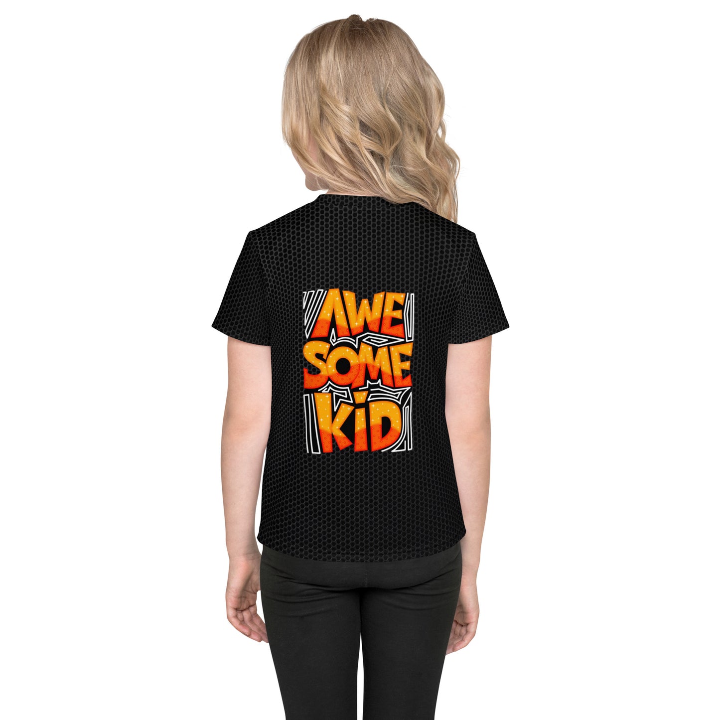 Awesome Kid Kids unisex crew neck t-shirt