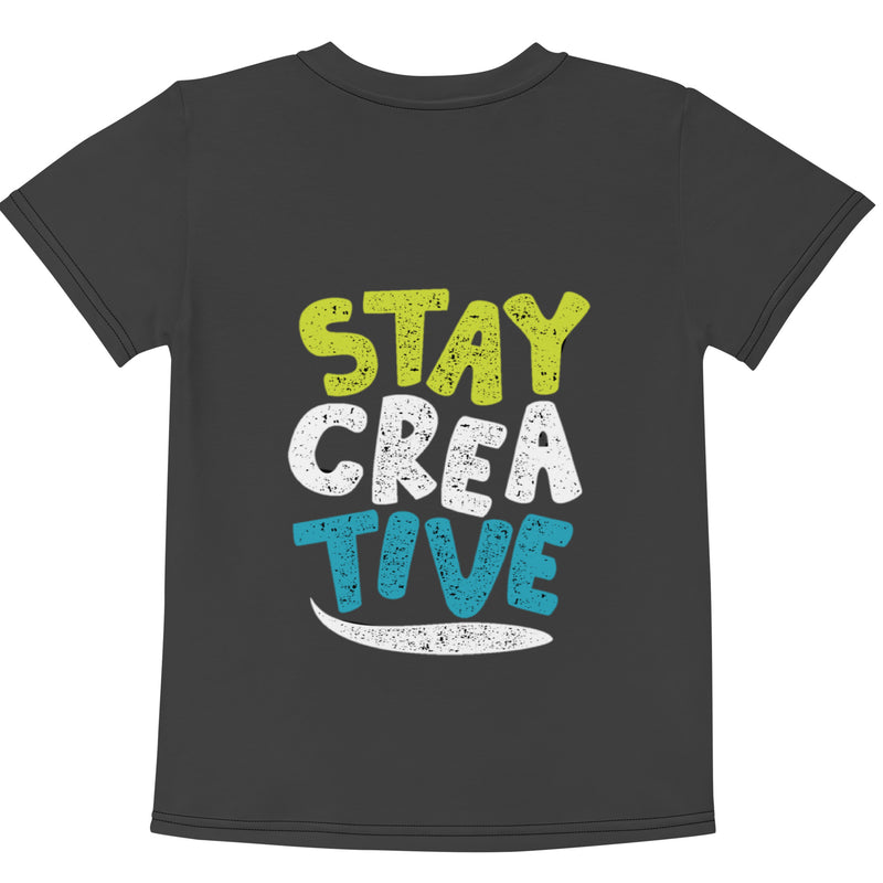 Stay Creative Kids unisex crew neck t-shirt