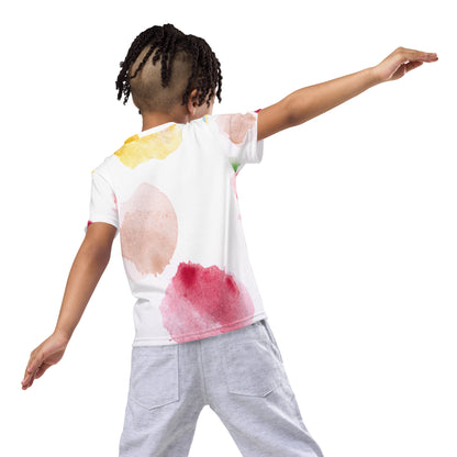 Water Colors Kids crew unisex neck t-shirt