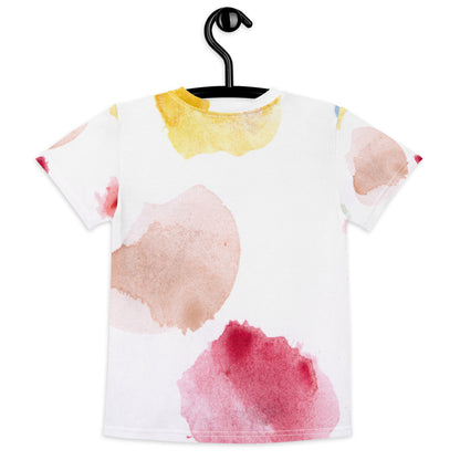 Water Colors Kids crew unisex neck t-shirt