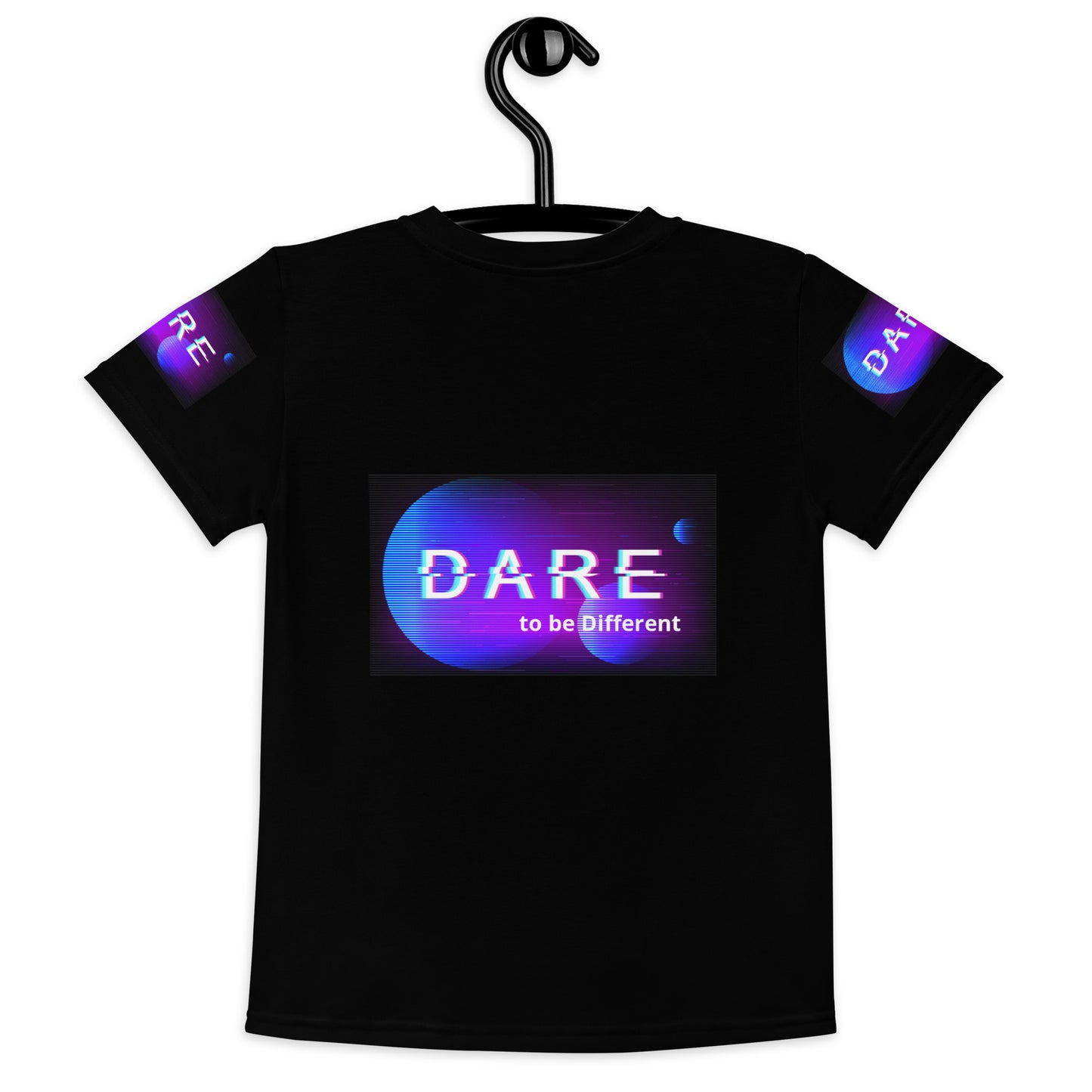 Dare to be Different Kids unisex crew neck t-shirt