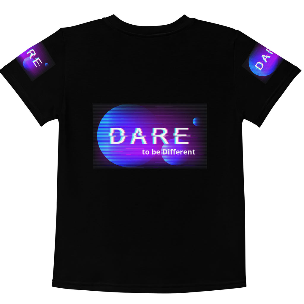 Dare to be Different Kids crew neck t-shirt
