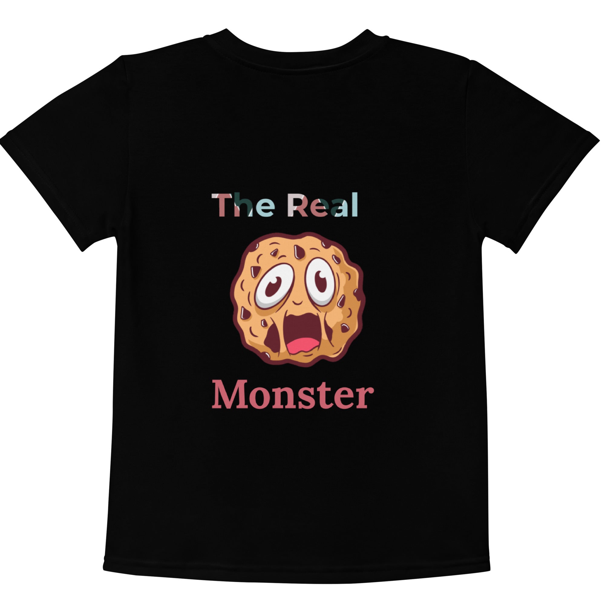 The Real Cookie Monster Unisex Kids crew neck t-shirt
