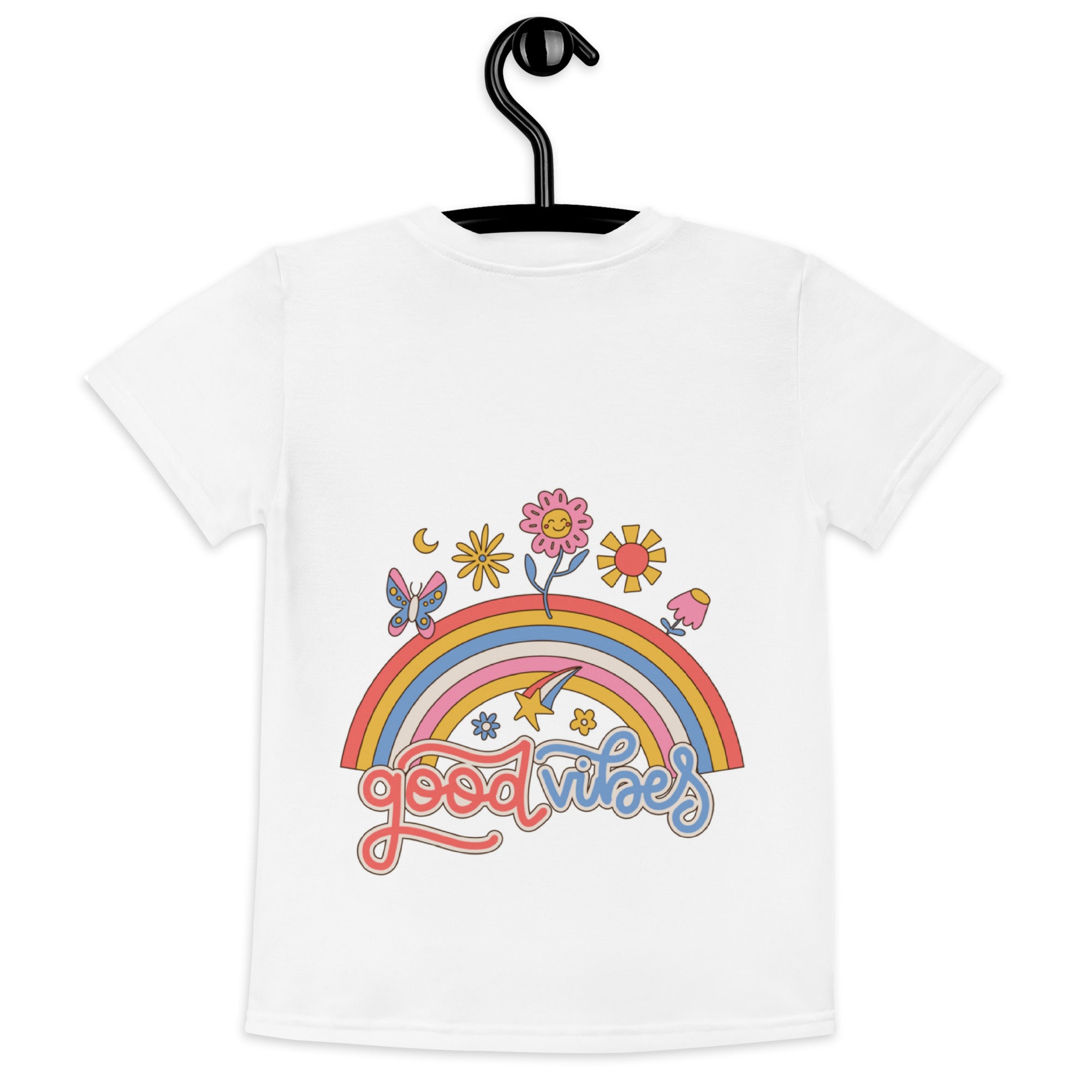 Good Vibes Kids crew neck unisex t-shirt