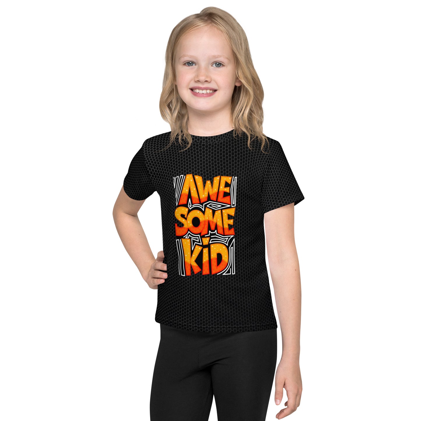 Awesome Kid Kids unisex crew neck t-shirt