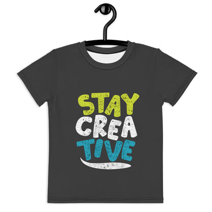 Stay Creative Kids unisex crew neck t-shirt