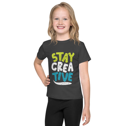 Stay Creative Kids unisex crew neck t-shirt