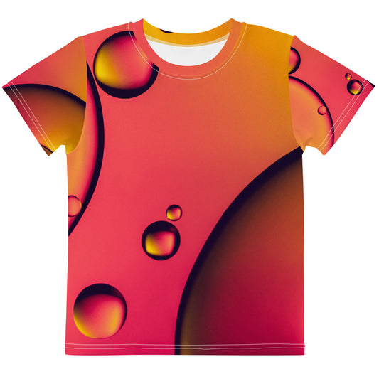 Rain Drops Kids crew neck t-shirt