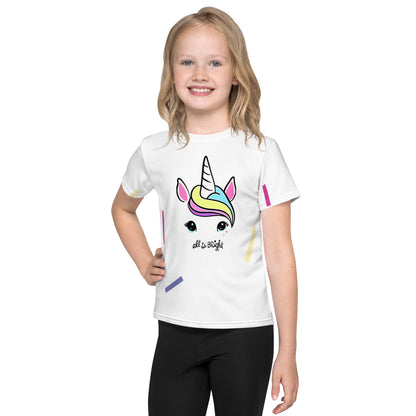 All is Bright Kids unisex crew neck t-shirt