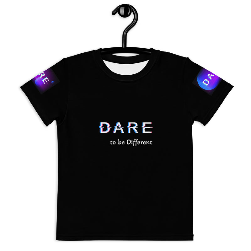 Dare to be Different Kids unisex crew neck t-shirt