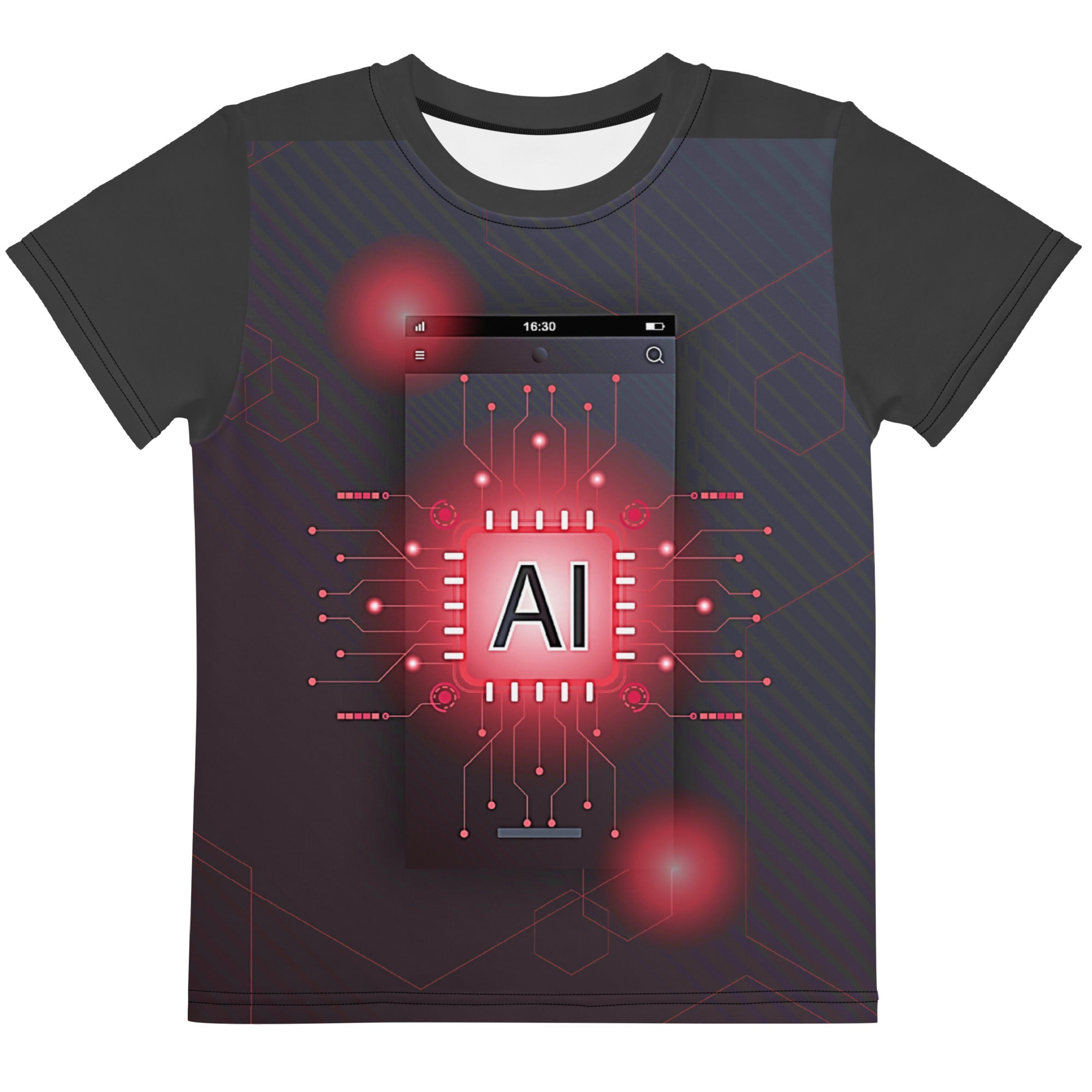 AI Kids crew neck unisex t-shirt