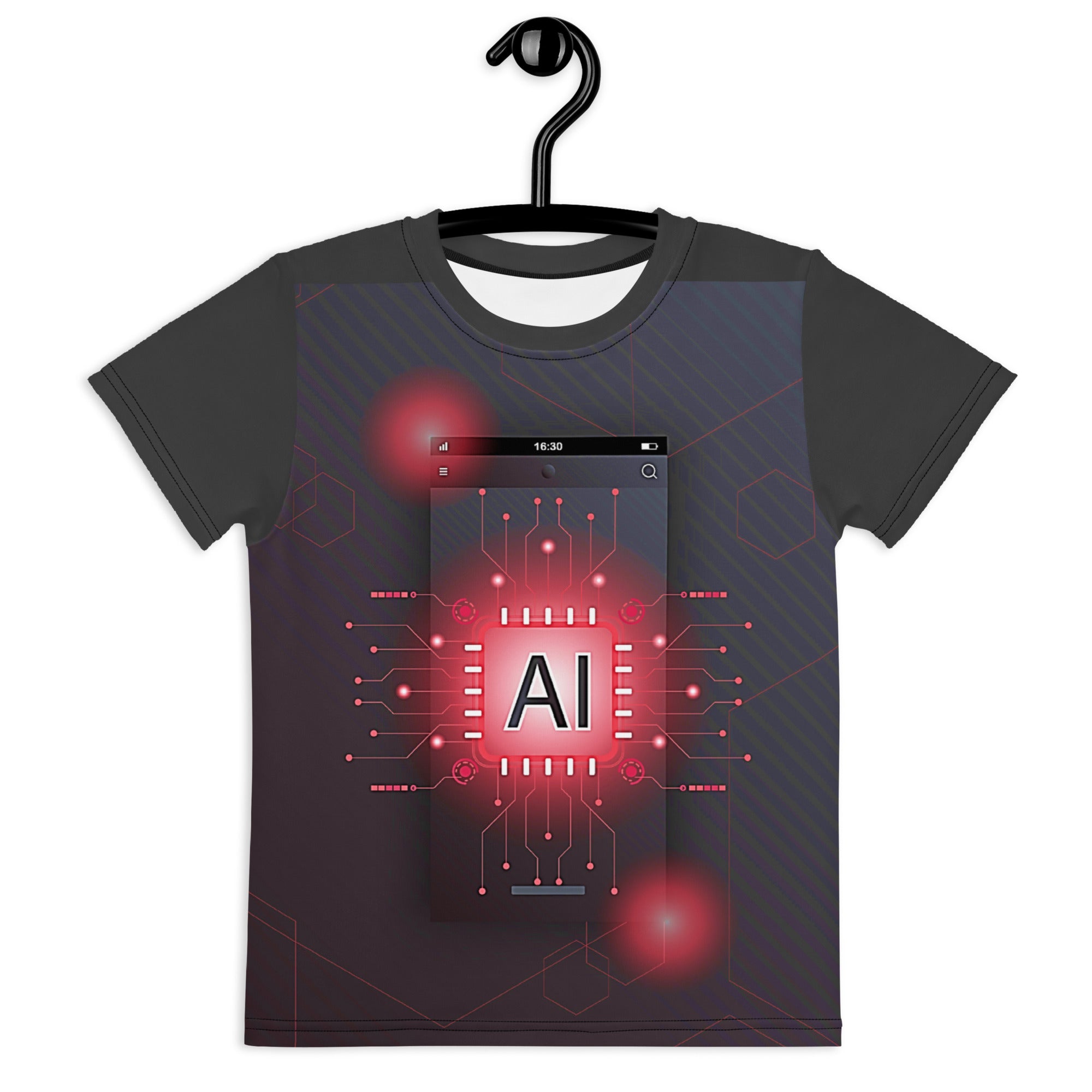 AI Kids crew neck unisex t-shirt
