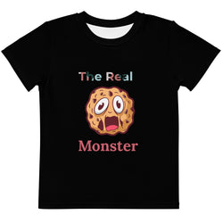 The Real Cookie Monster Unisex Kids crew neck t-shirt