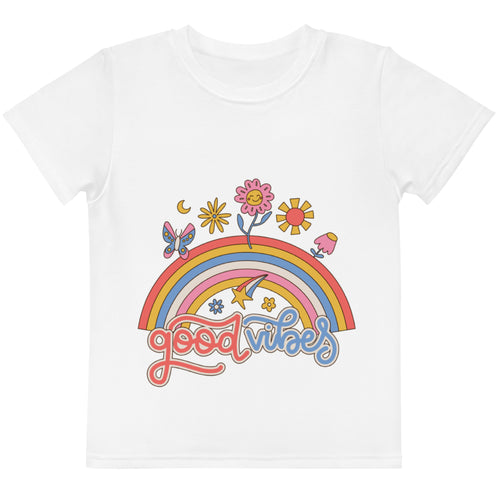 Good Vibes Kids crew neck t-shirt
