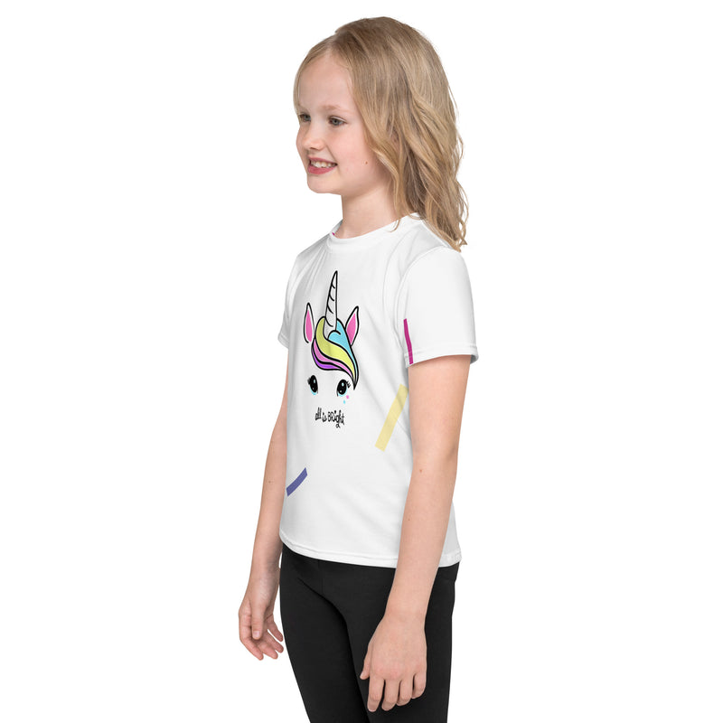 All is Bright Kids unisex crew neck t-shirt