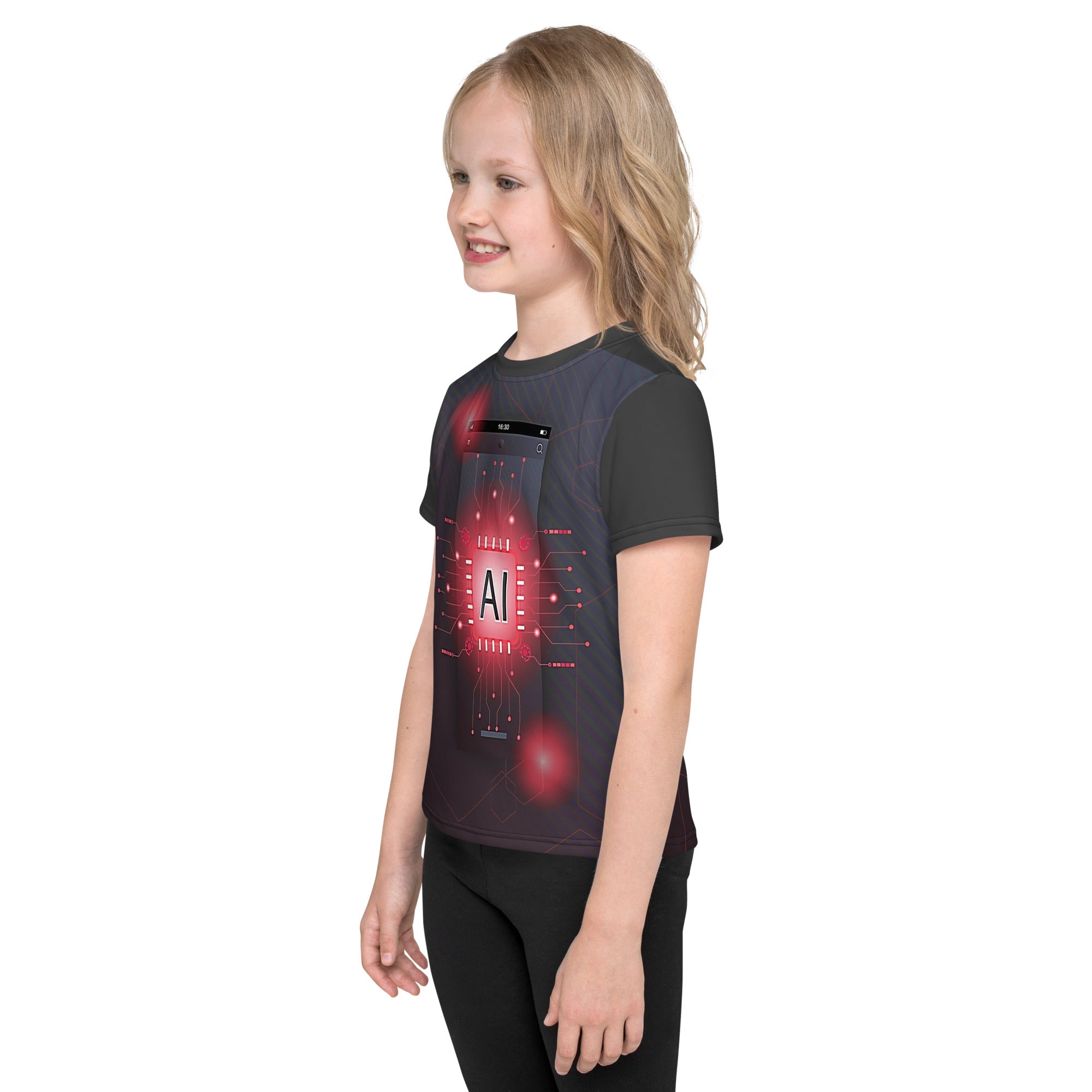 AI Kids crew neck unisex t-shirt