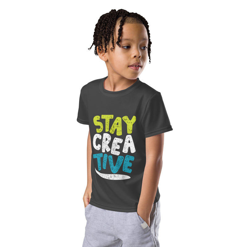 Stay Creative Kids unisex crew neck t-shirt