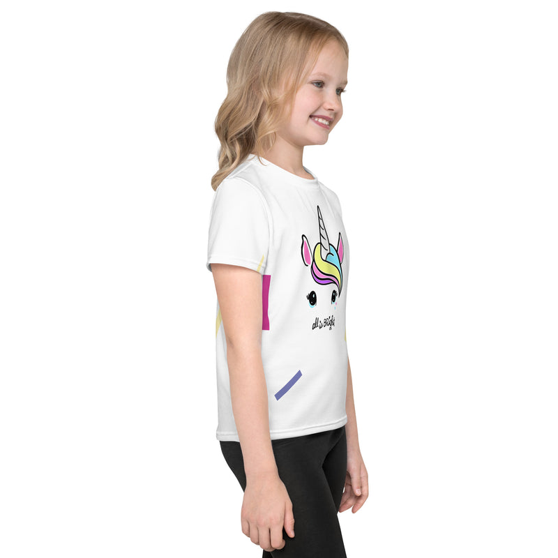 All is Bright Kids unisex crew neck t-shirt