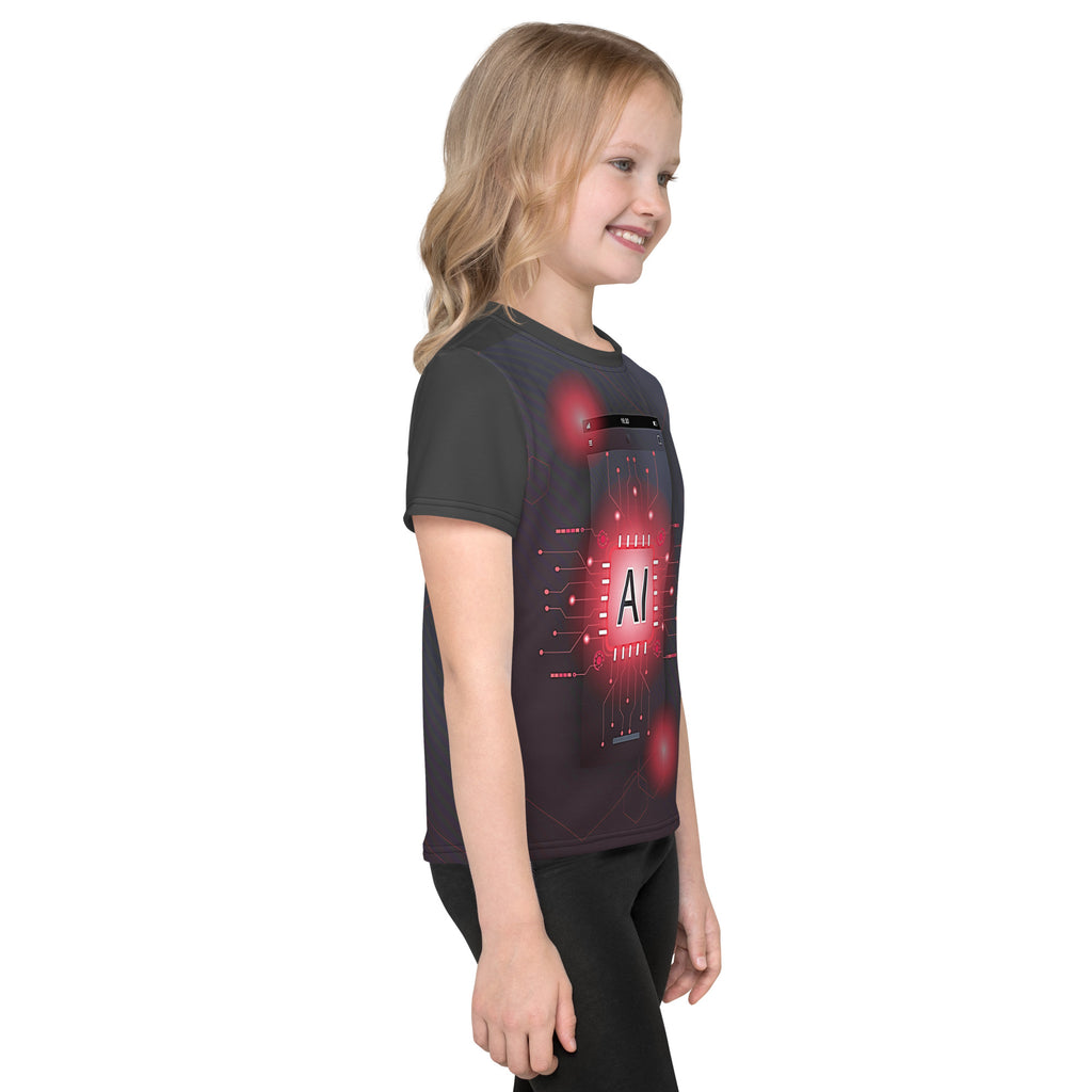 AI Kids crew neck unisex t-shirt