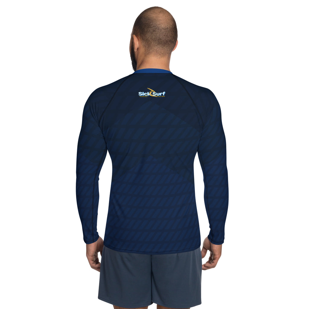 Blue Long Sleeve Rash Guard