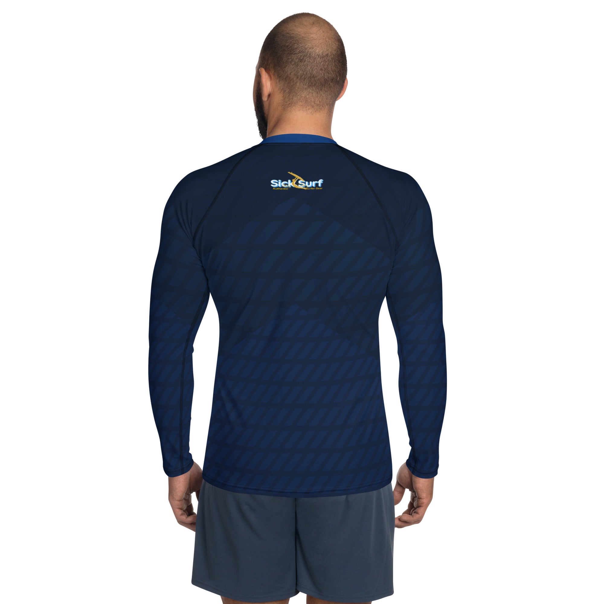 Blue Long Sleeve Rash Guard