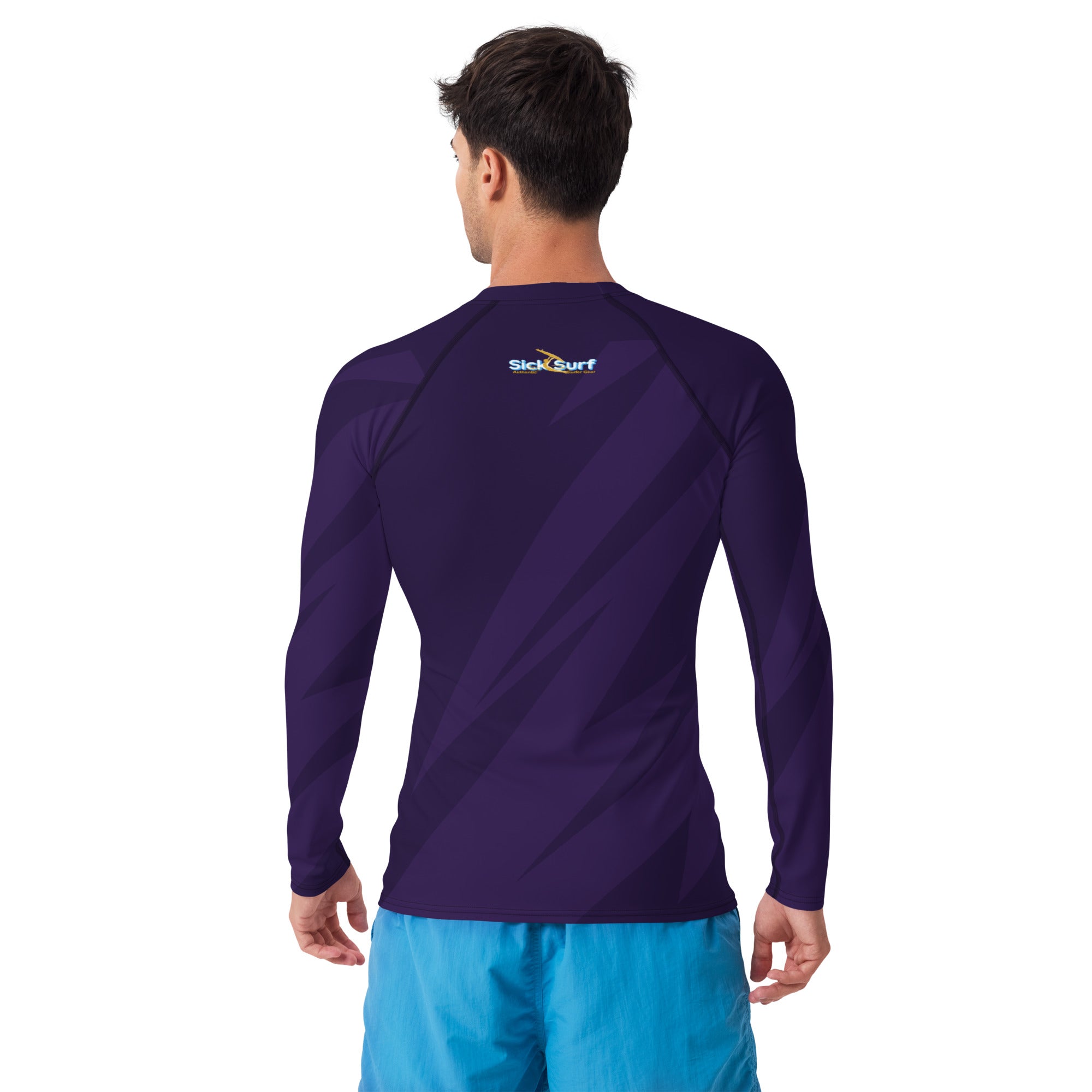 Purple Long Sleeve Rash Guard