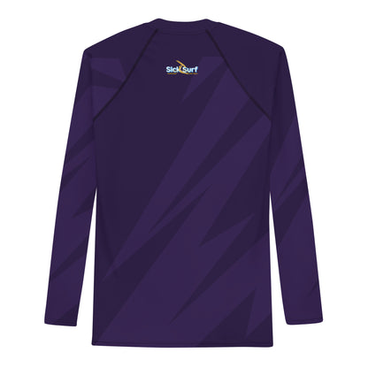 Purple Long Sleeve Rash Guard