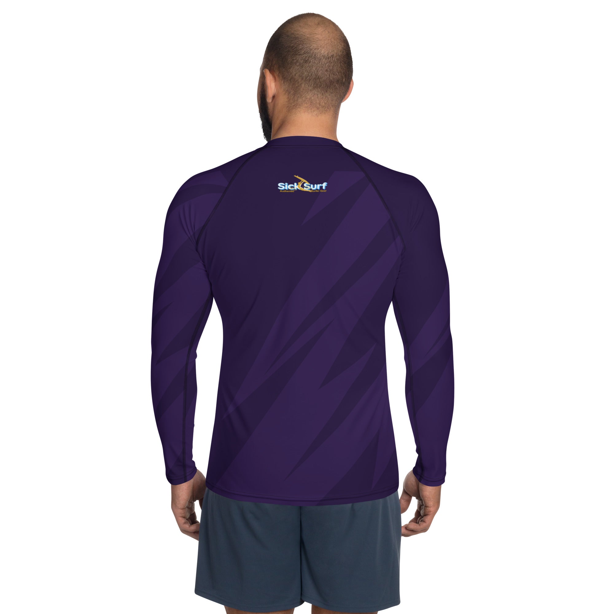 Purple Long Sleeve Rash Guard