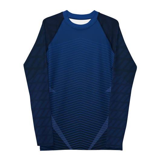 Blue Long Sleeve Rash Guard