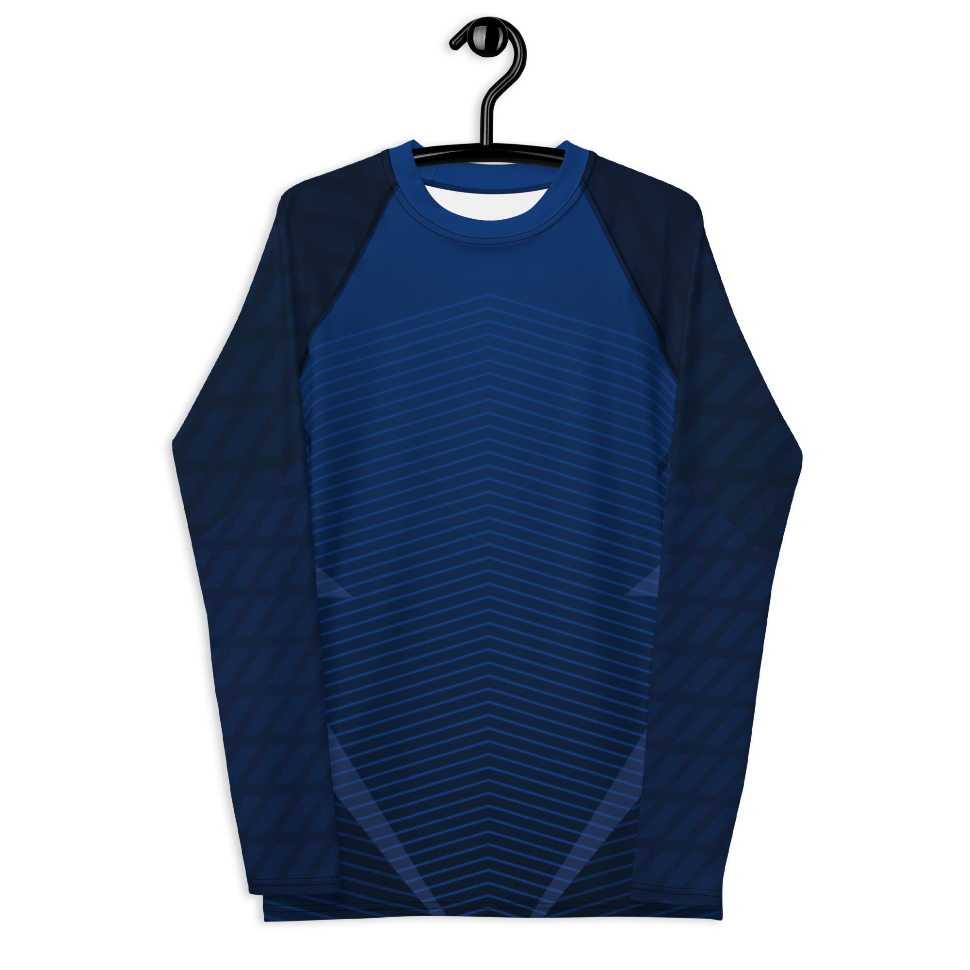Blue Long Sleeve Rash Guard