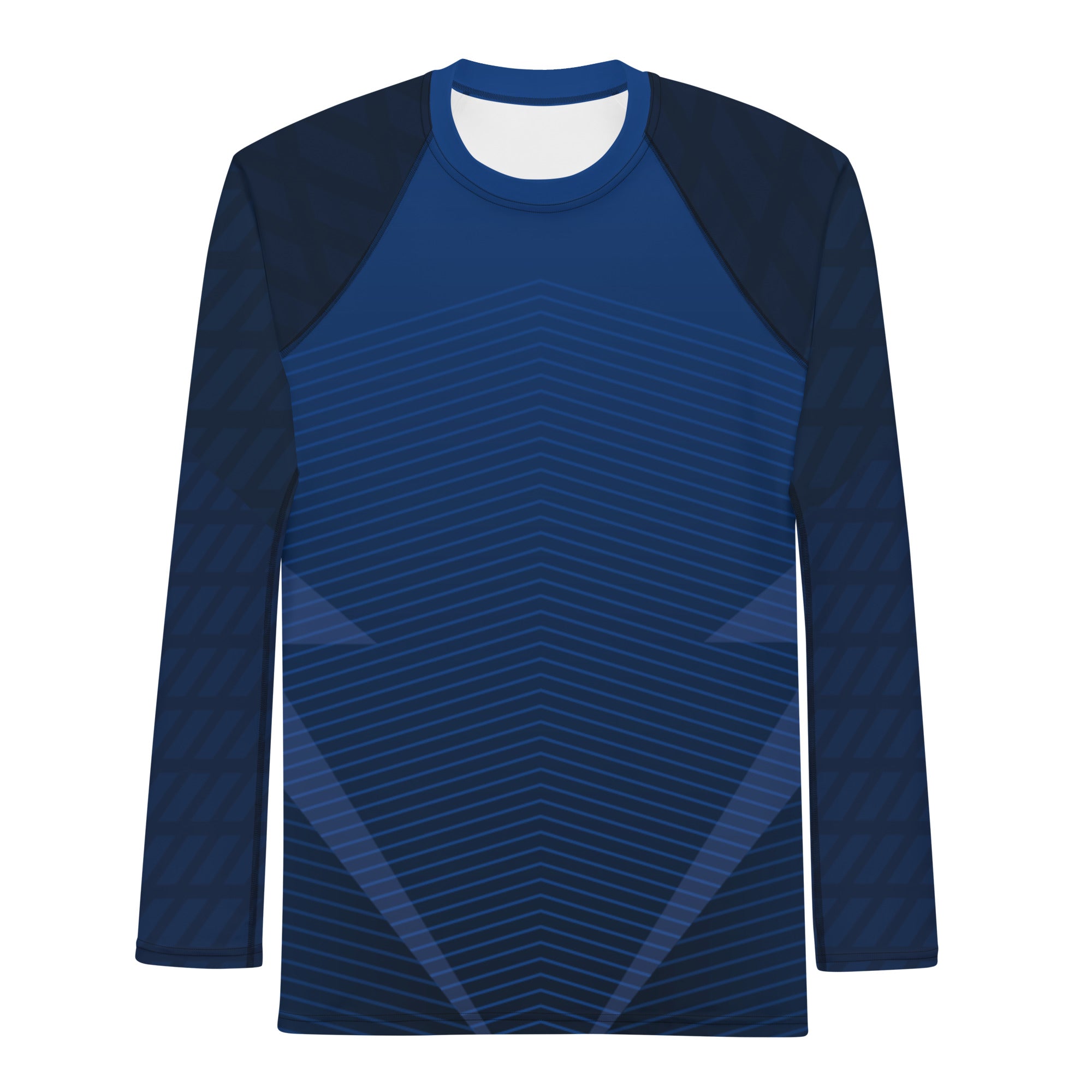 Blue Long Sleeve Rash Guard