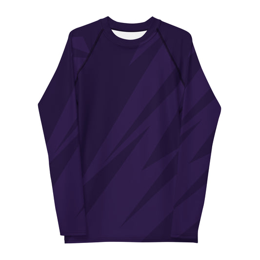 Purple Long Sleeve Rash Guard