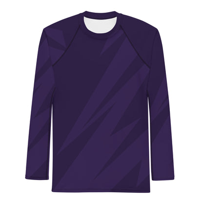 Purple Long Sleeve Rash Guard