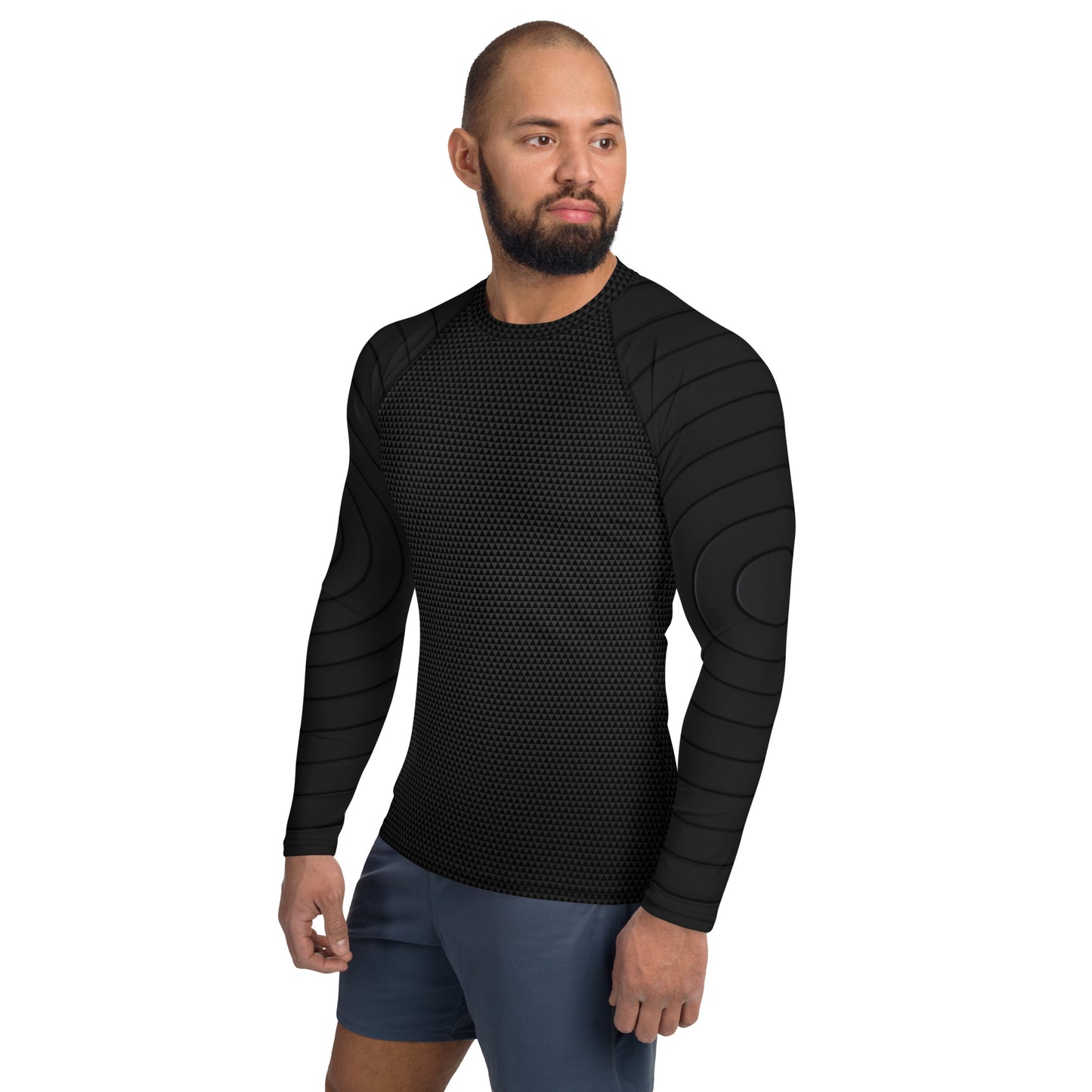 Black Long Sleeve Rash Guard