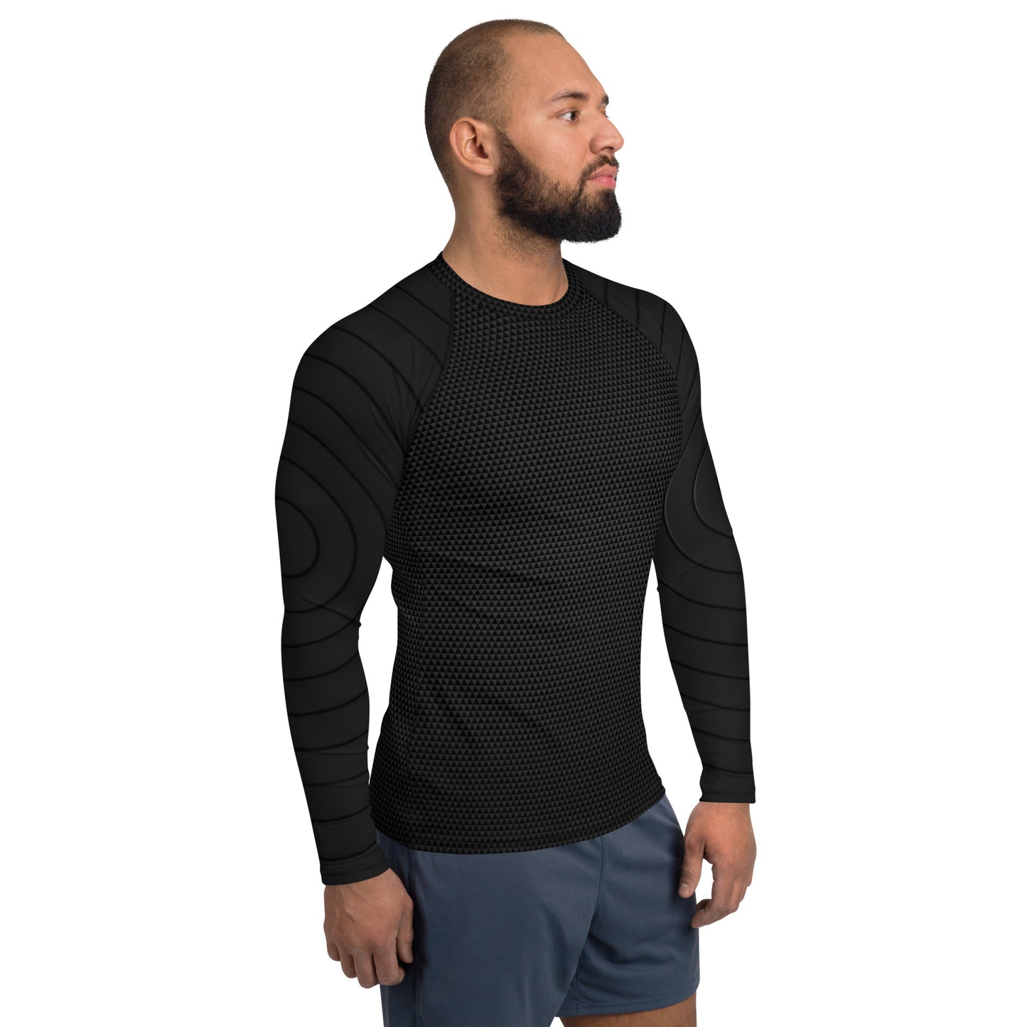 Black Long Sleeve Rash Guard