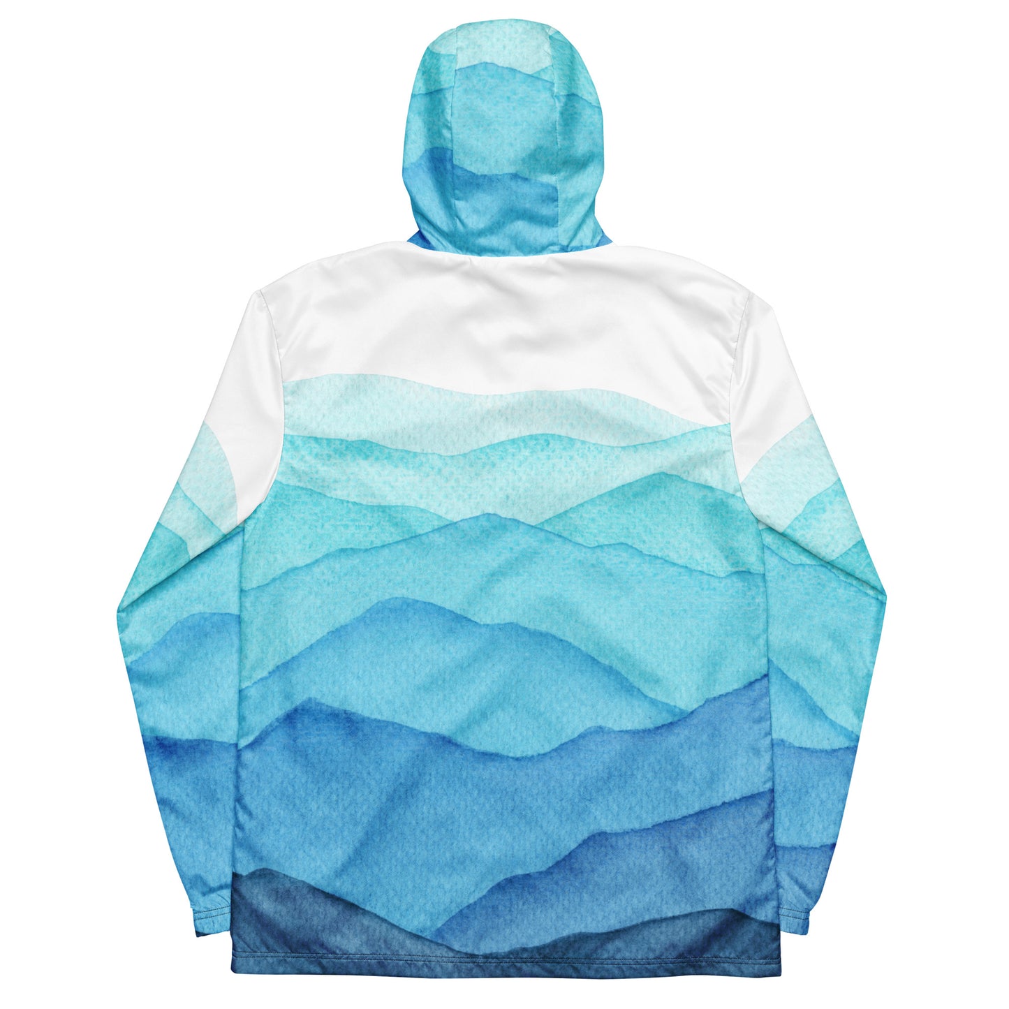 Ocean Blue Windbreaker