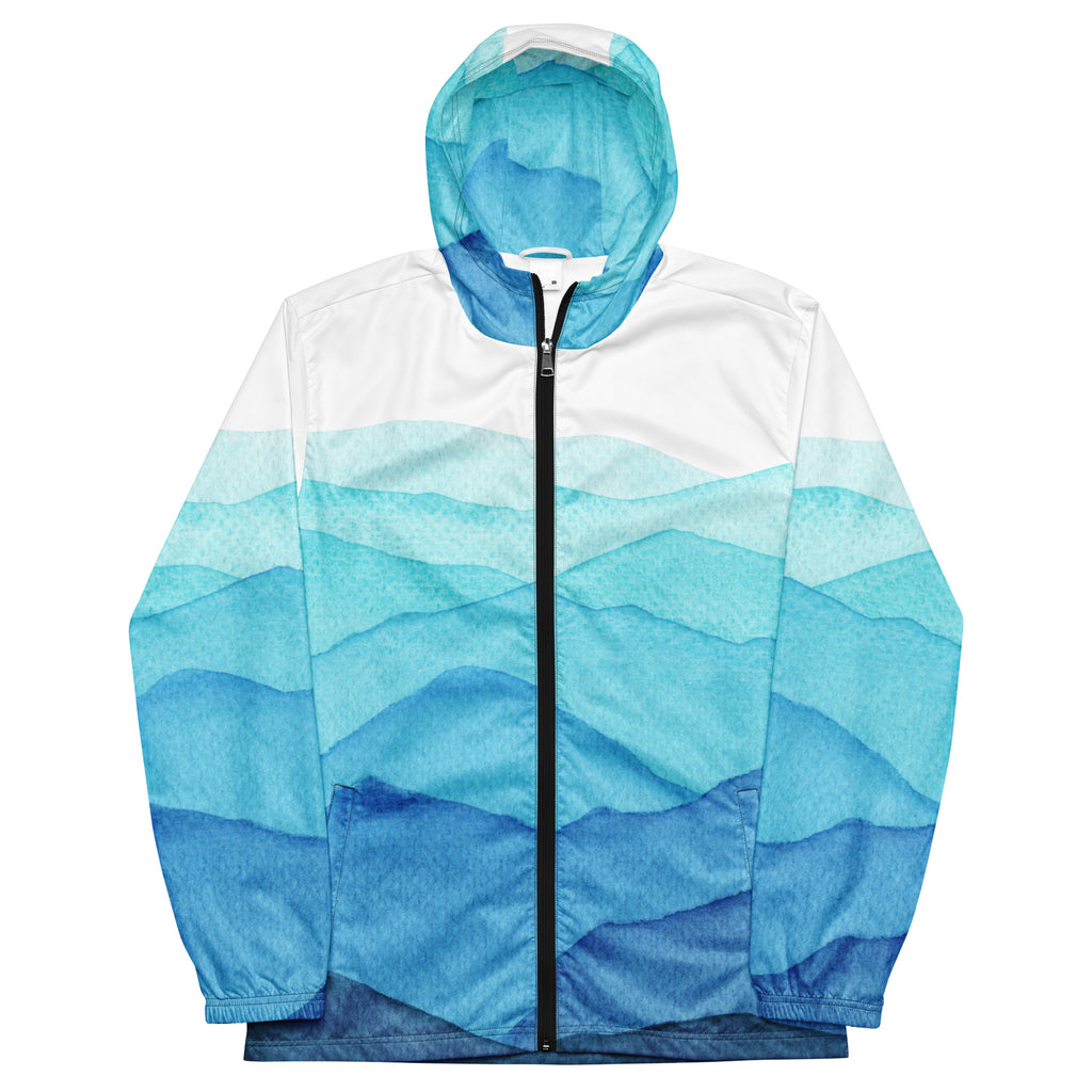 Ocean Blue Windbreaker