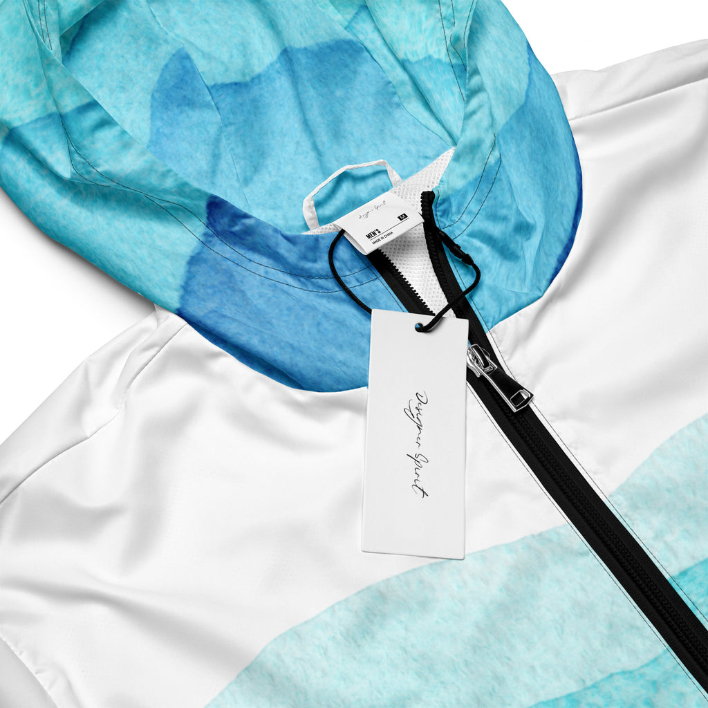 Ocean Blue Windbreaker
